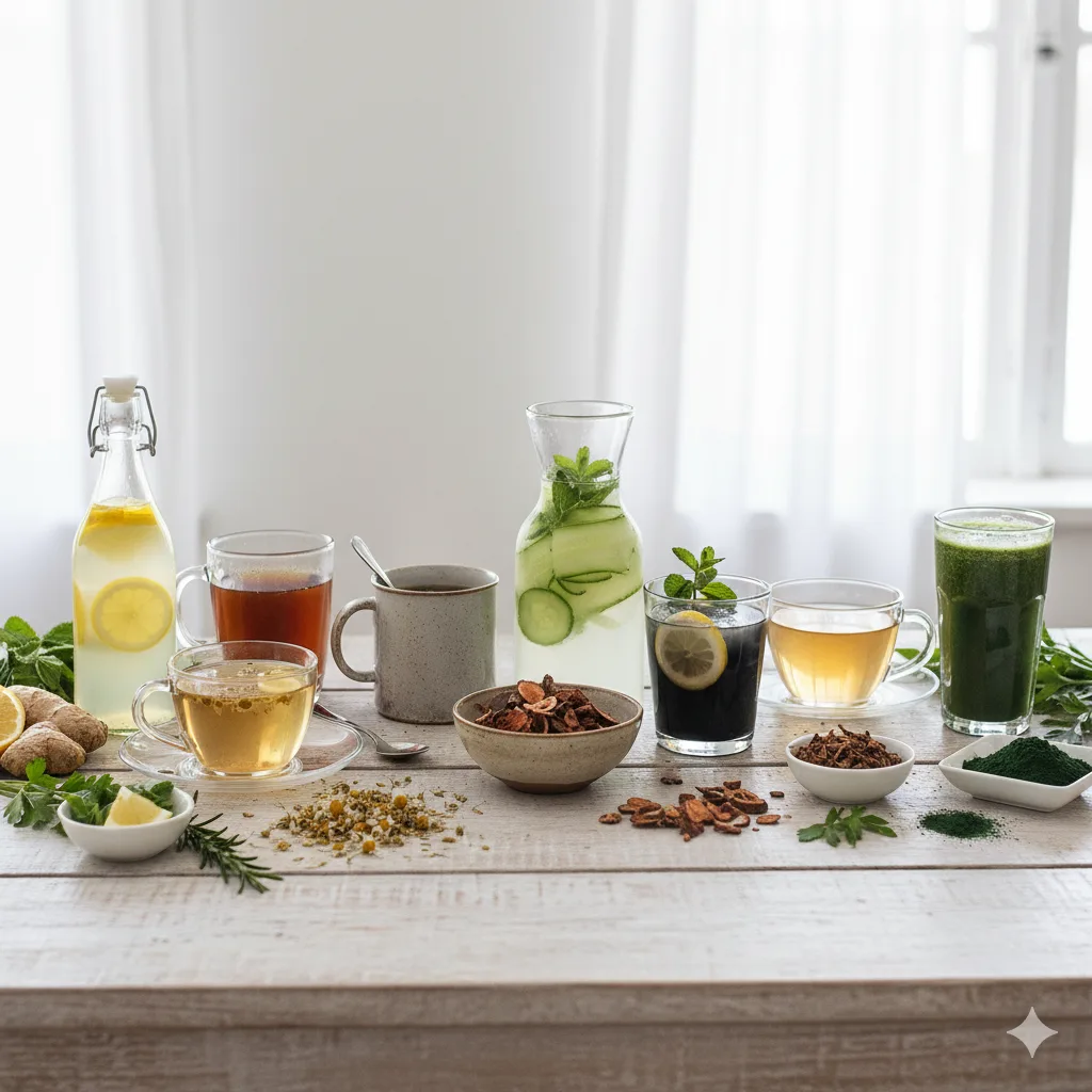 Herbal detox drinks to cleanse your body