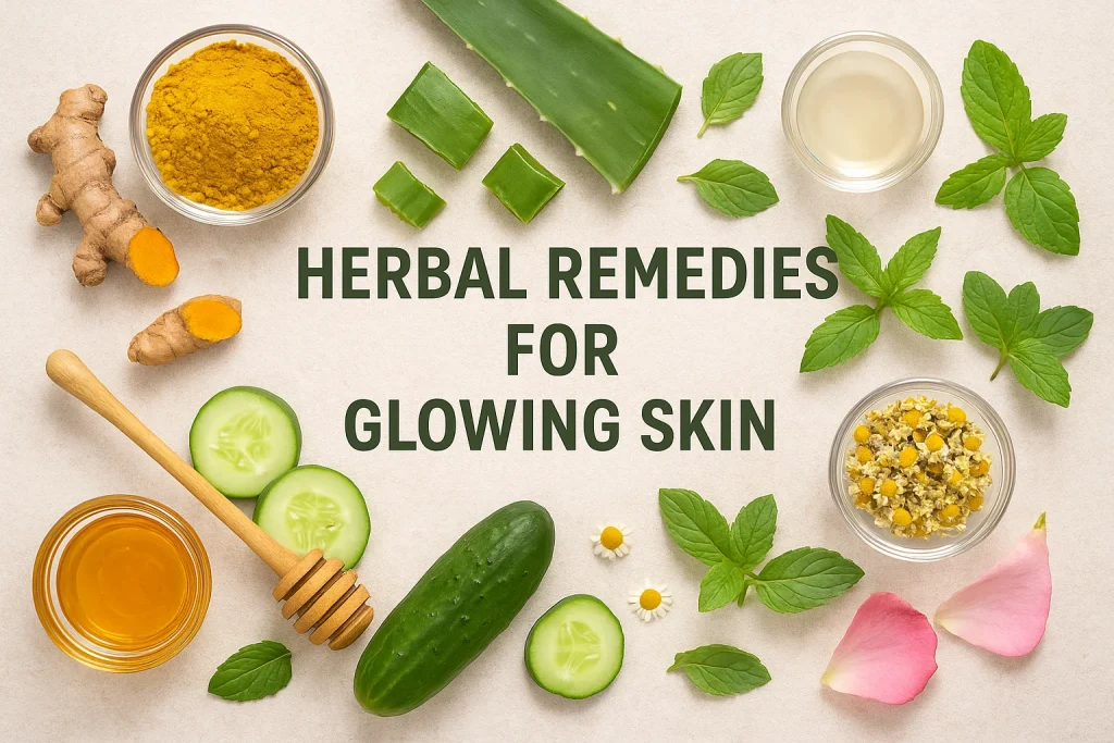 herbal remedies for glowing skin