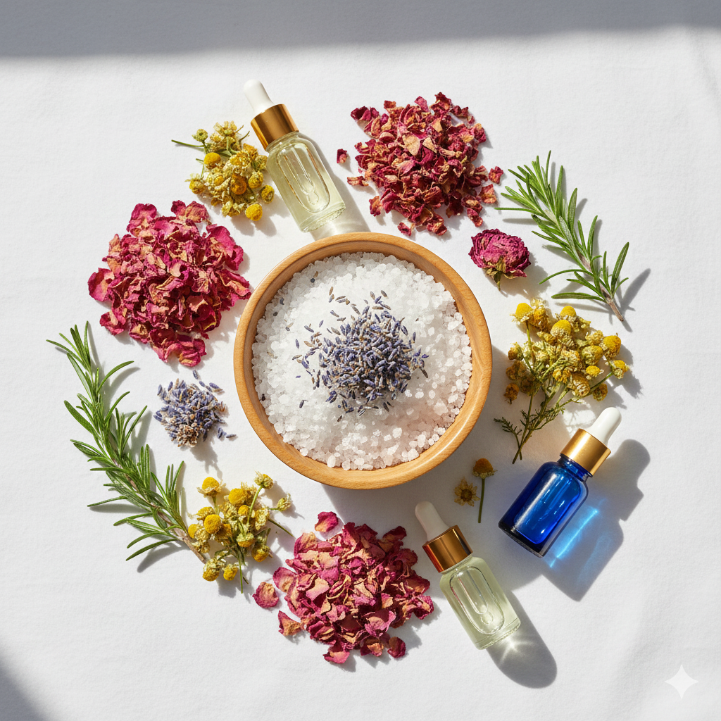 herbal bath soak recipe ingredients and preparation